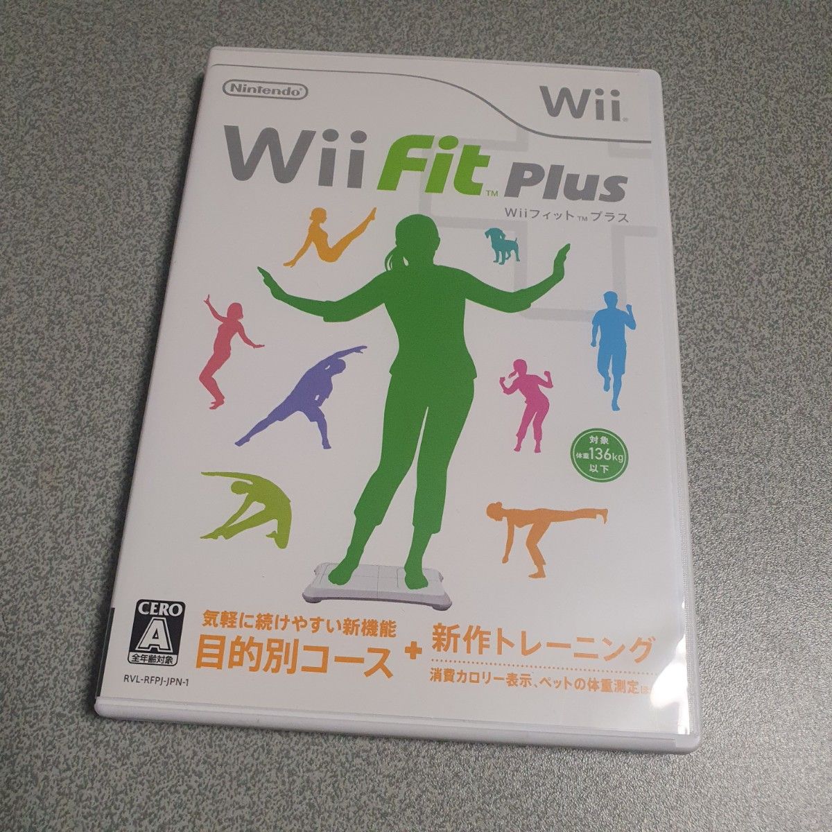 Wiiソフト  Wii  Fit  Plus ディスク面キレイ ほかのソフトとおまとめ可能  任天堂  ゲーム  フィット プラス