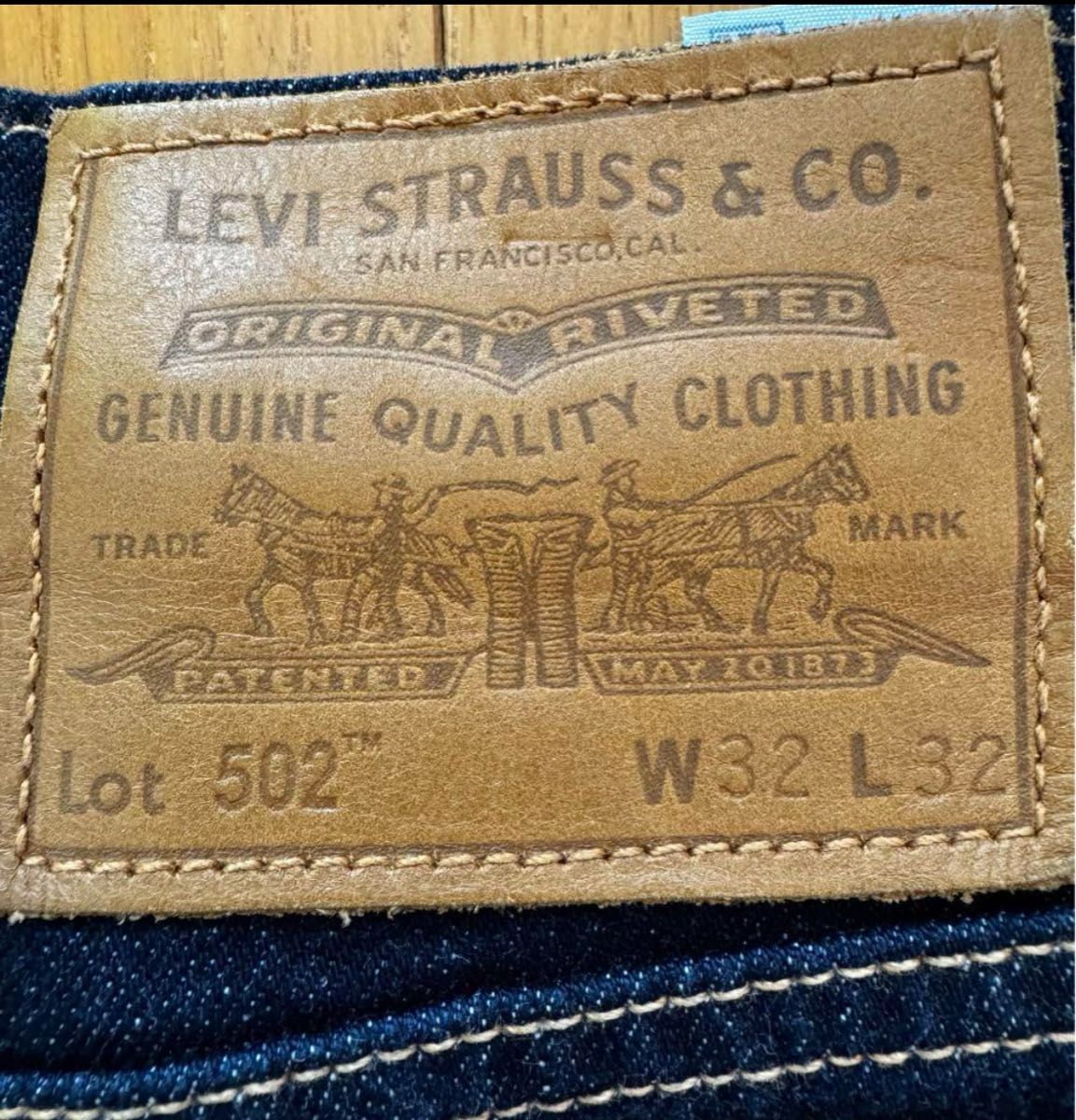 Levi's502(TM) テーパードジーンズダークインディゴ