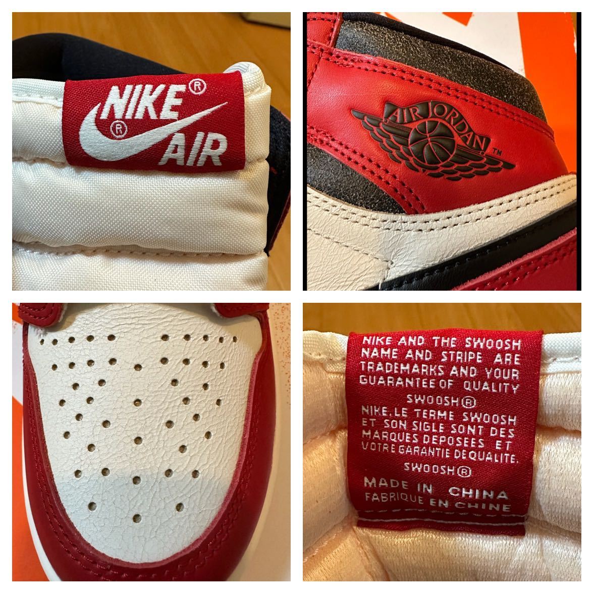 27cm NIKE AIR JORDAN 1 RETRO HIGH OG LOST & FOUND/CHICAGO 27cm NIKE AIR JORDAN 1 RETRO HIGH OG LOST & FOUND/CHICAGO
