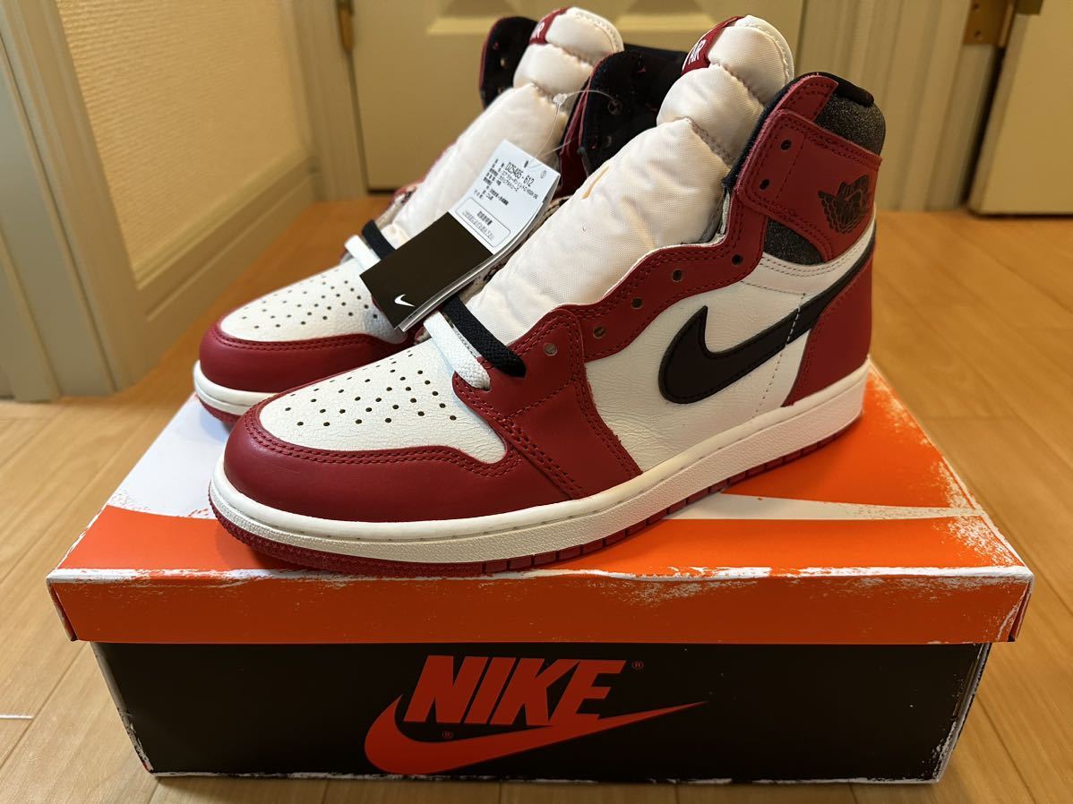 27cm NIKE AIR JORDAN 1 RETRO HIGH OG LOST & FOUND/CHICAGO 27cm NIKE AIR JORDAN 1 RETRO HIGH OG LOST & FOUND/CHICAGO