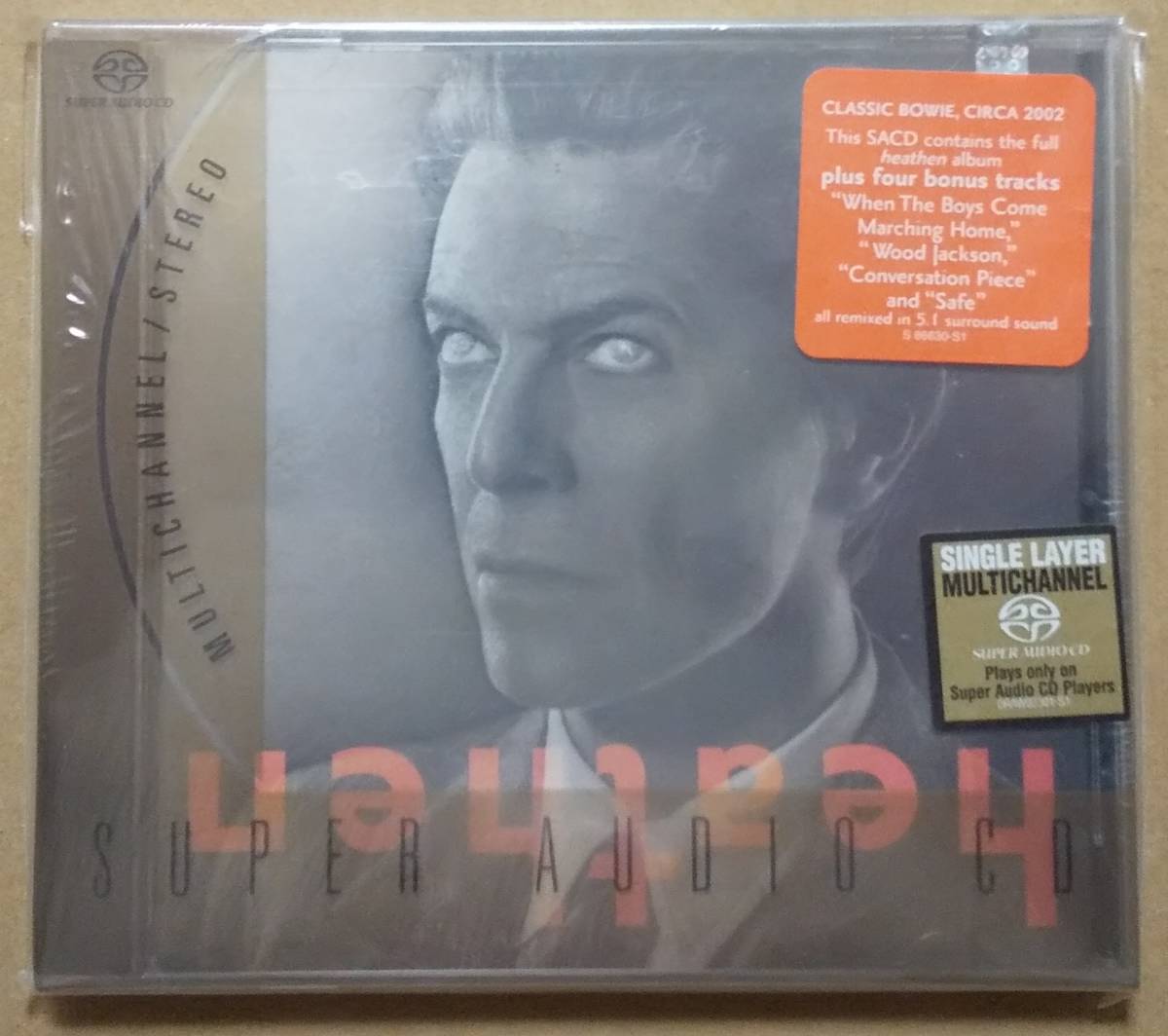 稀少 新品未開封 David Bowie/Heathen Columbia CS 86630 SACD Multichannel 2002年_画像1