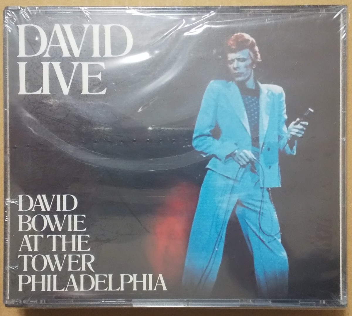 稀少 新品未開封2CD UK EMI盤Sound + Visionシリーズ David Live (David Bowie At The Tower Philadelphia) EMI CDP 79 5363 2_画像1