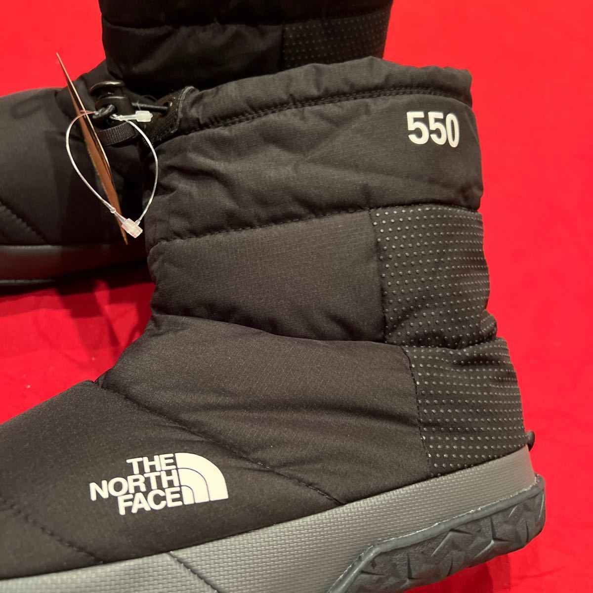 定価14,960円　27㎝　THE NORTH FACE　ノースフェイス　Nuptse Apres Bootie 550　ヌプシ ブーティー　新品　ダウン スノーブーツ ブラック_画像3