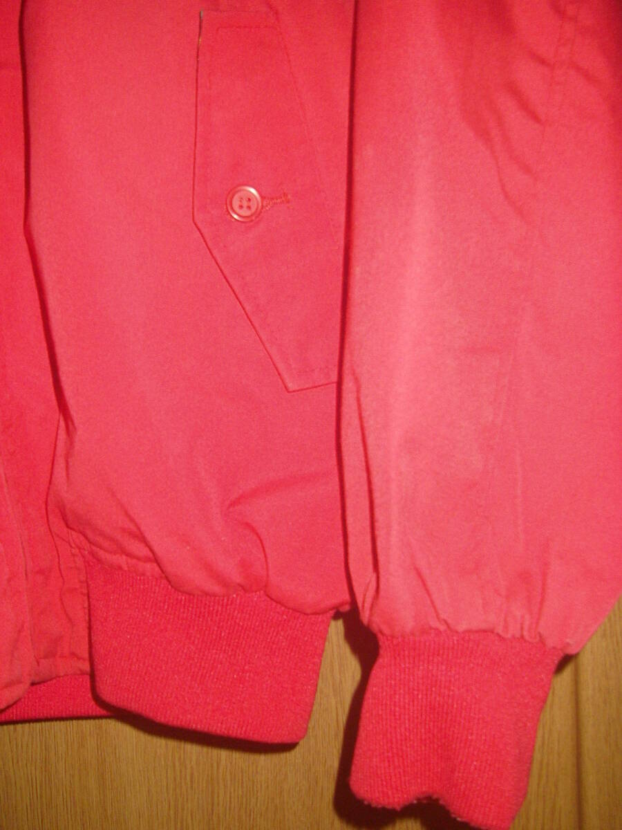 MADE IN JAPAN 赤 ハリントンジャケット ジャケット ブルゾン スウィングトップ 日本製 ( M 666 MERC クールスキャット ネバートラスト G9_画像4