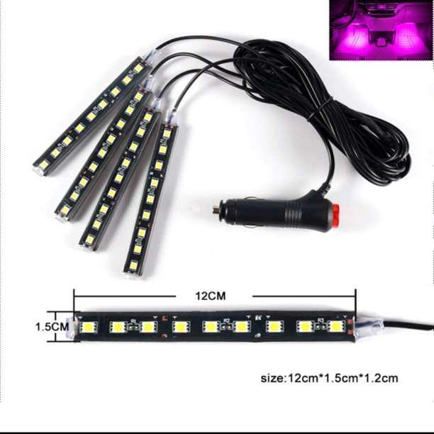 LEDテープ ライト フロアライト シガーソケット イルミネーション シガー電源_画像4