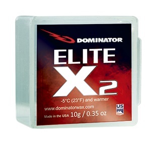 DOMINATOR ELITE X2　10g　雪温:0℃ ～ -5 ℃ 以上　生塗りソリッド・スタートワックス・単体使用　定価は¥9900　_画像1