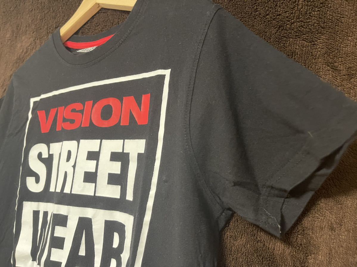 VISION STREET WEAR ヴィジョン ストリート ウェア 半袖Tシャツ サイズM ブラック _画像4