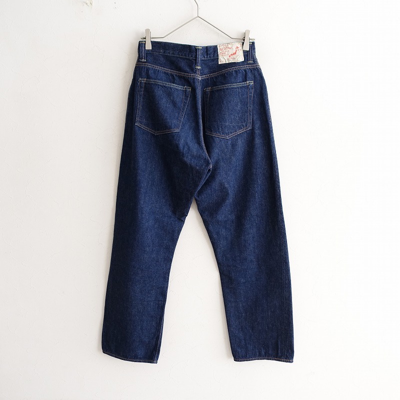 //オアスロウ×ビームスボーイ orslow×BEAMS BOY*Monroe Pants Specialデニムパンツ*S/1コットンインディゴ(2-2402-101)【52B42】の画像2