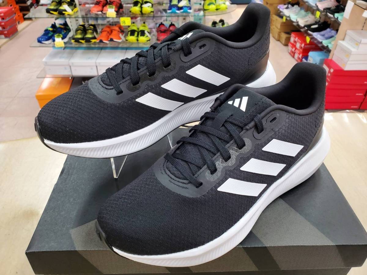  new goods prompt decision 26.5cm*adidas Adidas Ran Falcon 3.0 men's running shoes * casual shoes sport shoes shoe race cord shoes popular model 