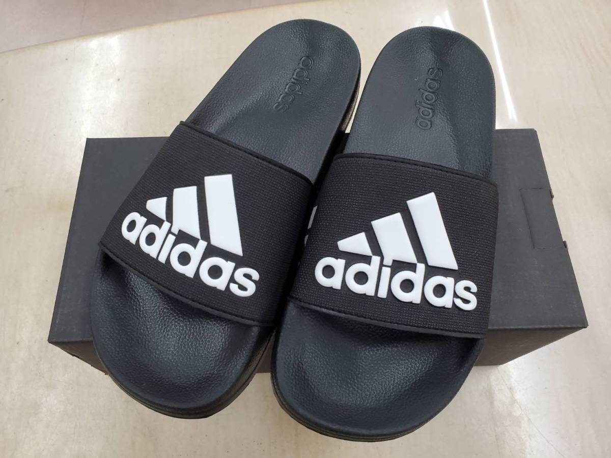 新品即決25.5cm★adidasアディダス ADILETTE SHOWER Uアディレッタ シャワーU シャワーサンダル★スポーツサンダル 履き心地抜群◎軽量