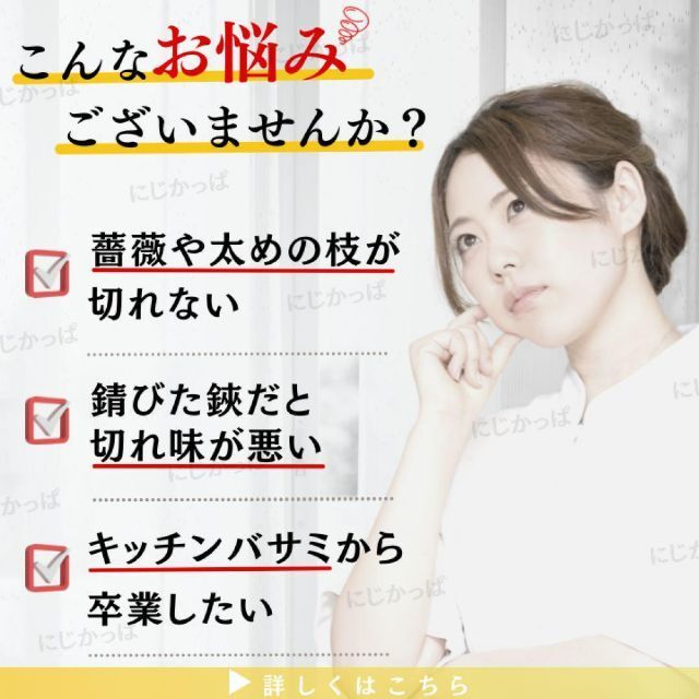 枝切り 枝切りばさみ 枝切バサミ 剪定鋏 剪定ばさみ 剪定ハサミ 園芸用具 黒