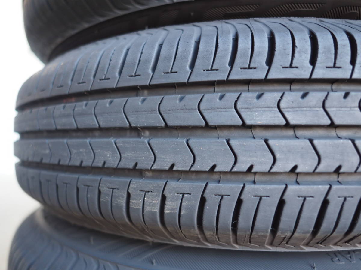 N144　送料無料　HOTSTUFF　4Jx13 +45 PCD100 4穴　145/80R13　4本9分山　アルミホイール　13ｘ4.00B　タント　ムーブ　ワゴンR_画像8