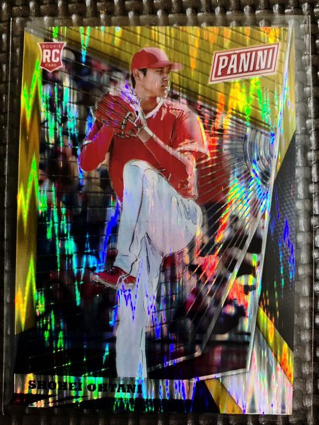 10枚限定★大谷翔平ルーキーカード★2018 panini national vip #46 gold★RC激レア貴重_画像1