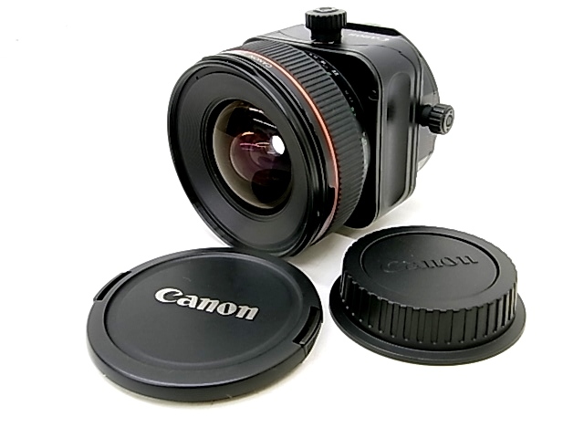 h0648 CANON TS-E 24mm 1:3.5 L キャノン　一眼レフ用　カメラ　レンズ_画像1