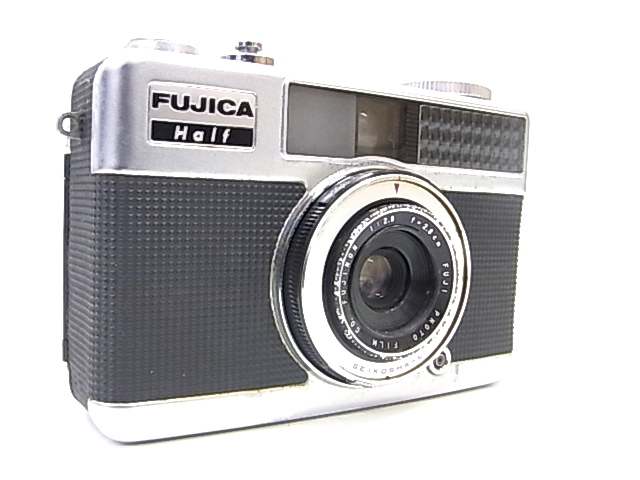 e11178 FUJICA Half 1:2.8 f=2.8cm フジカ ハーフ レンジファインダー カメラ シャッターOK ②の画像2