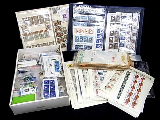 e11237 切手 記念切手 二本 バラ シート 額面285943円分の画像1