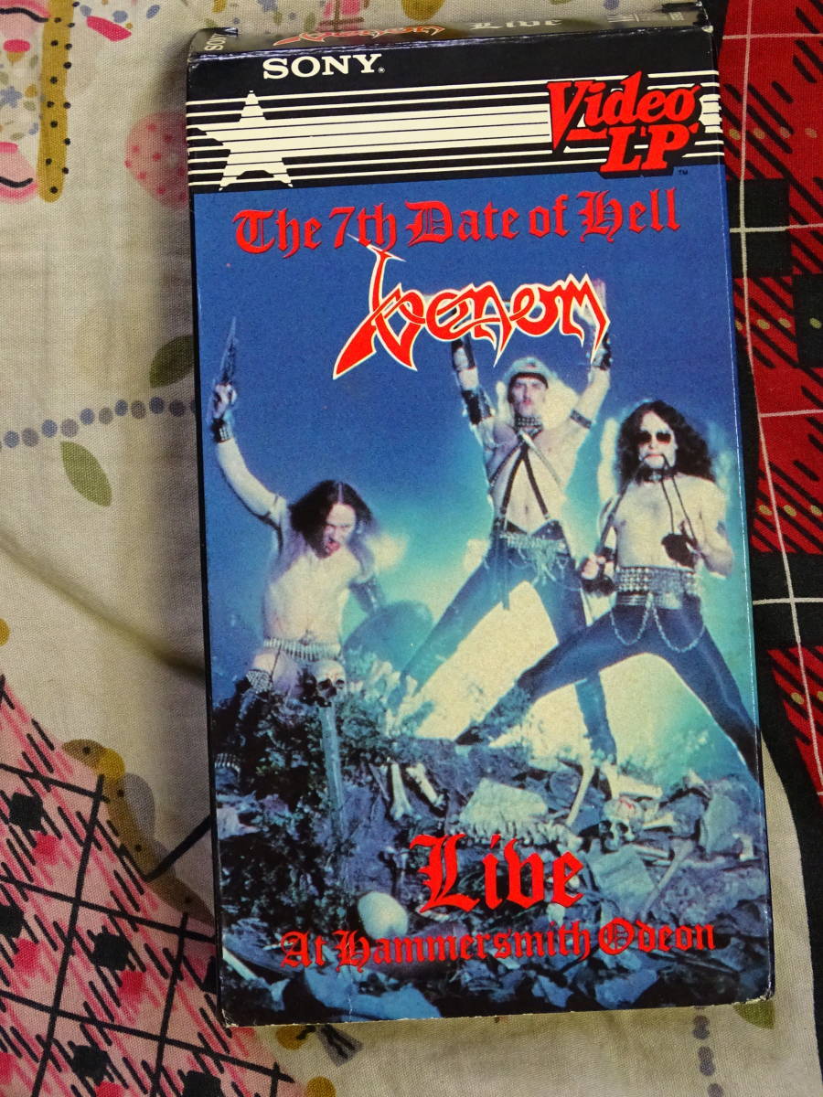 Venom Live at hammersmith odeon《VHS》