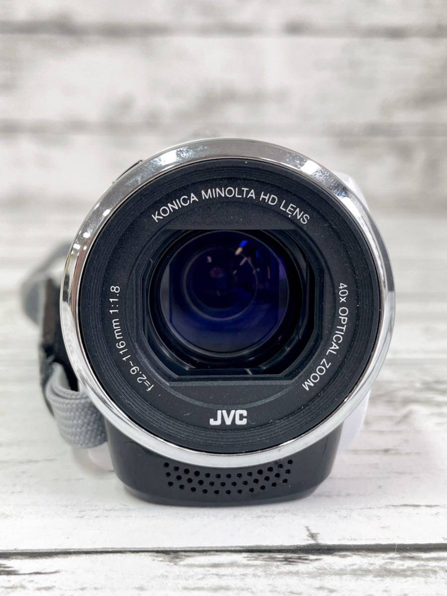 JVC ケンウッド FULL HD GZ-HM390-W ビクター デジタル ビデオカメラ ホワイト　　Y2_画像1