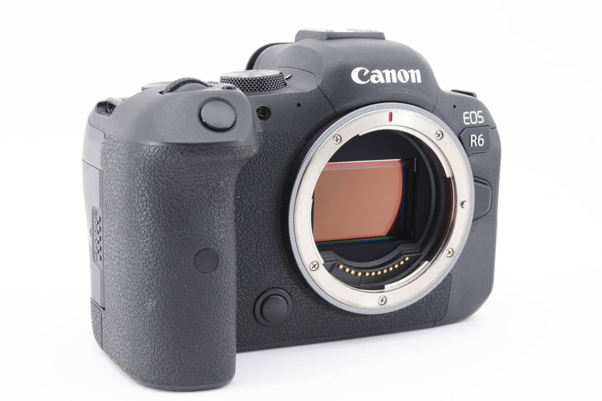 ★極上美品★ Canon キヤノン EOS R6 ミラーレス一眼カメラ フルサイズ ボディ チャージャー付 #2726_画像4