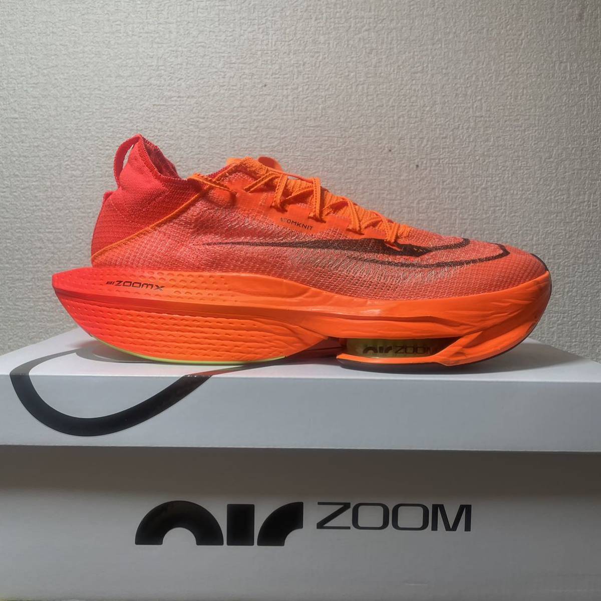 超希少サイズ　32cm us14 Nike Air Zoom Alphafly Next% 2 Total Orangeナイキ エアズーム アルファフライ ネクスト%2 Total Orange_画像3