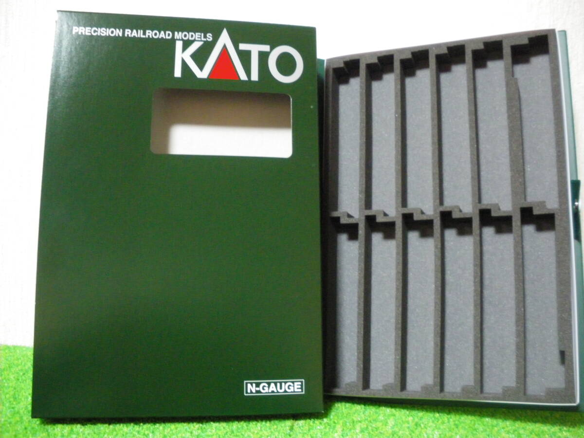 【KATO】ブックケース　CASCOウレタン付き　空ケース５冊セット　その５_５冊目　コキ用ウレタン　ダークグレー