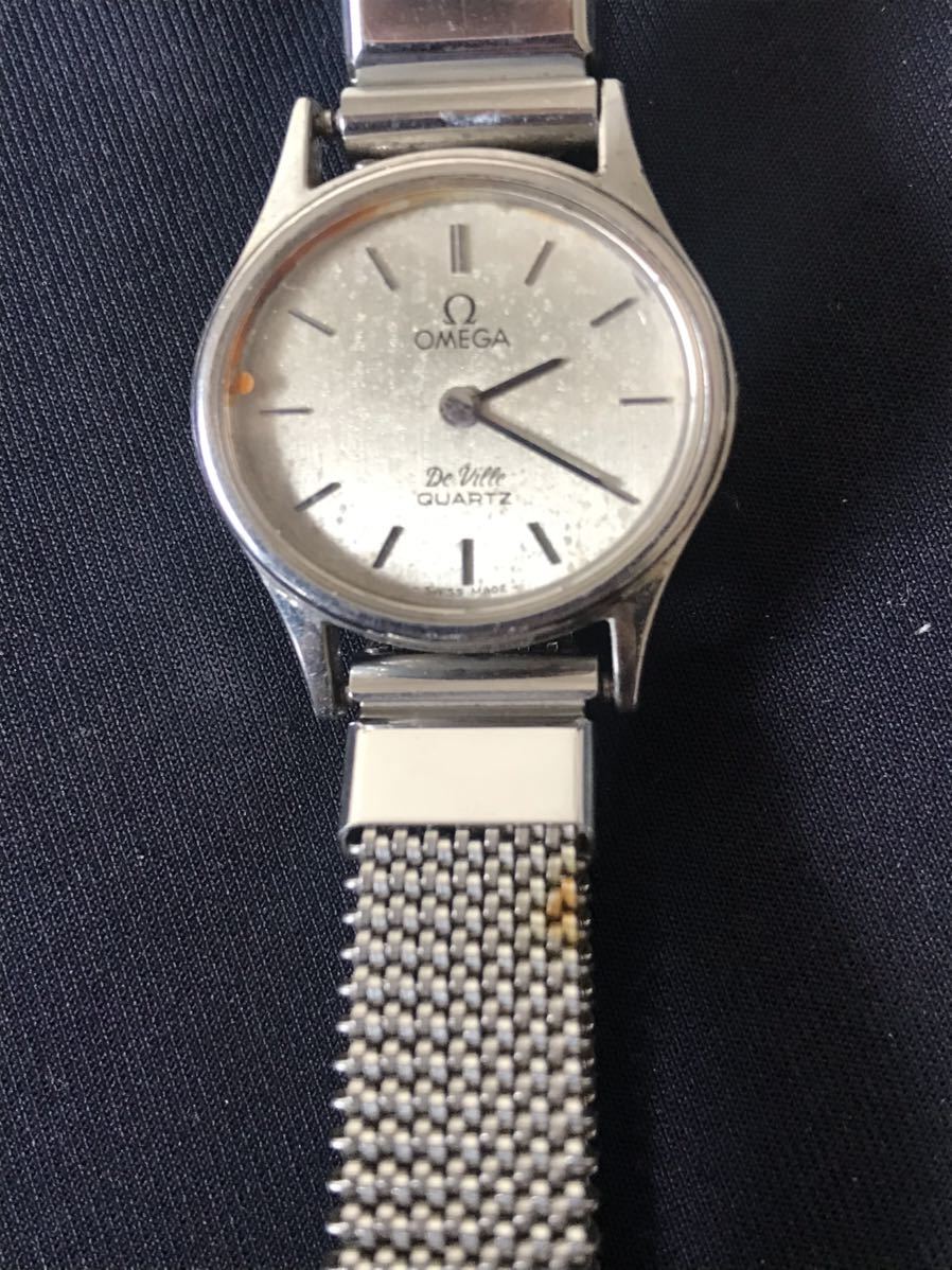 高級品市場 オメガ 不動品 watch vintage VILLE DE OMEGA シルバー