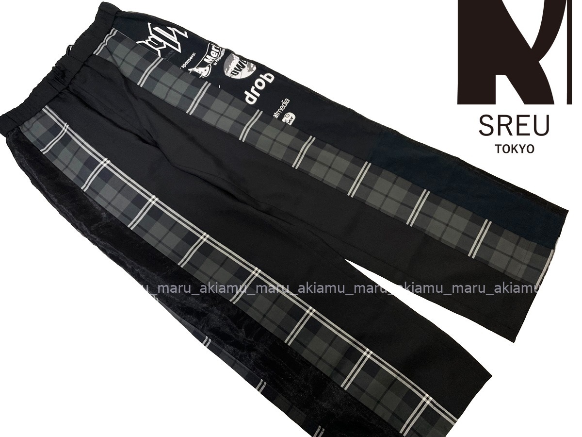 SREU See-through stripe PANTS スリュー シースルー　ストライプパンツ(F) STUDIOUS ステュディオス[2]