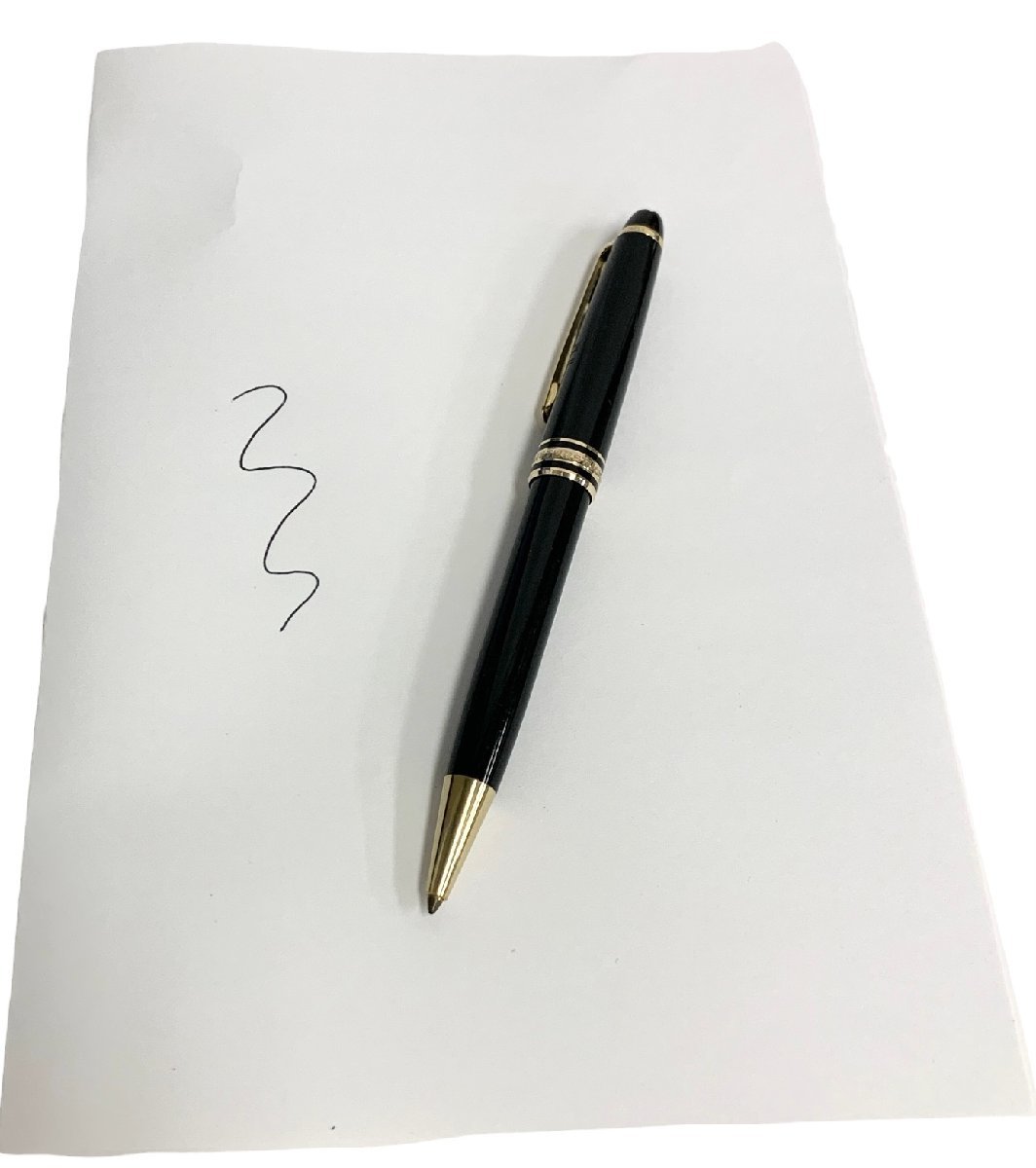 MONTBLANC モンブラン MEISTERSTUCK マイスターシュテュック ボールペン イニシャル有 文房具_画像8