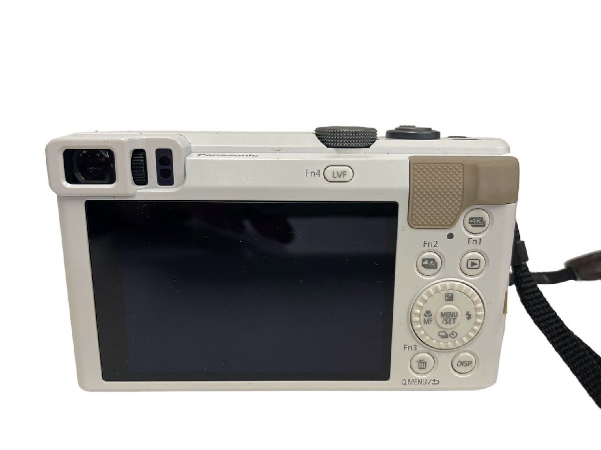 Panasonic パナソニック LUMIX DMC-TZ85 デジタルカメラ デジカメ カメラ 4K WiFi ホワイト 動作確認済_画像4