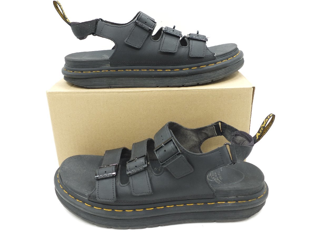 【z25931】Dr.Martens ドクターマーチン サンダル ブラック 約29cm 格安スタート_画像8