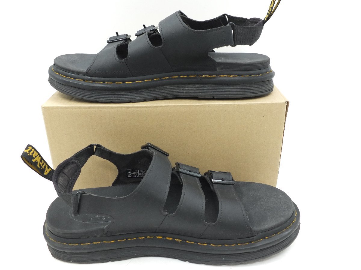 【z25931】Dr.Martens ドクターマーチン サンダル ブラック 約29cm 格安スタート_画像9