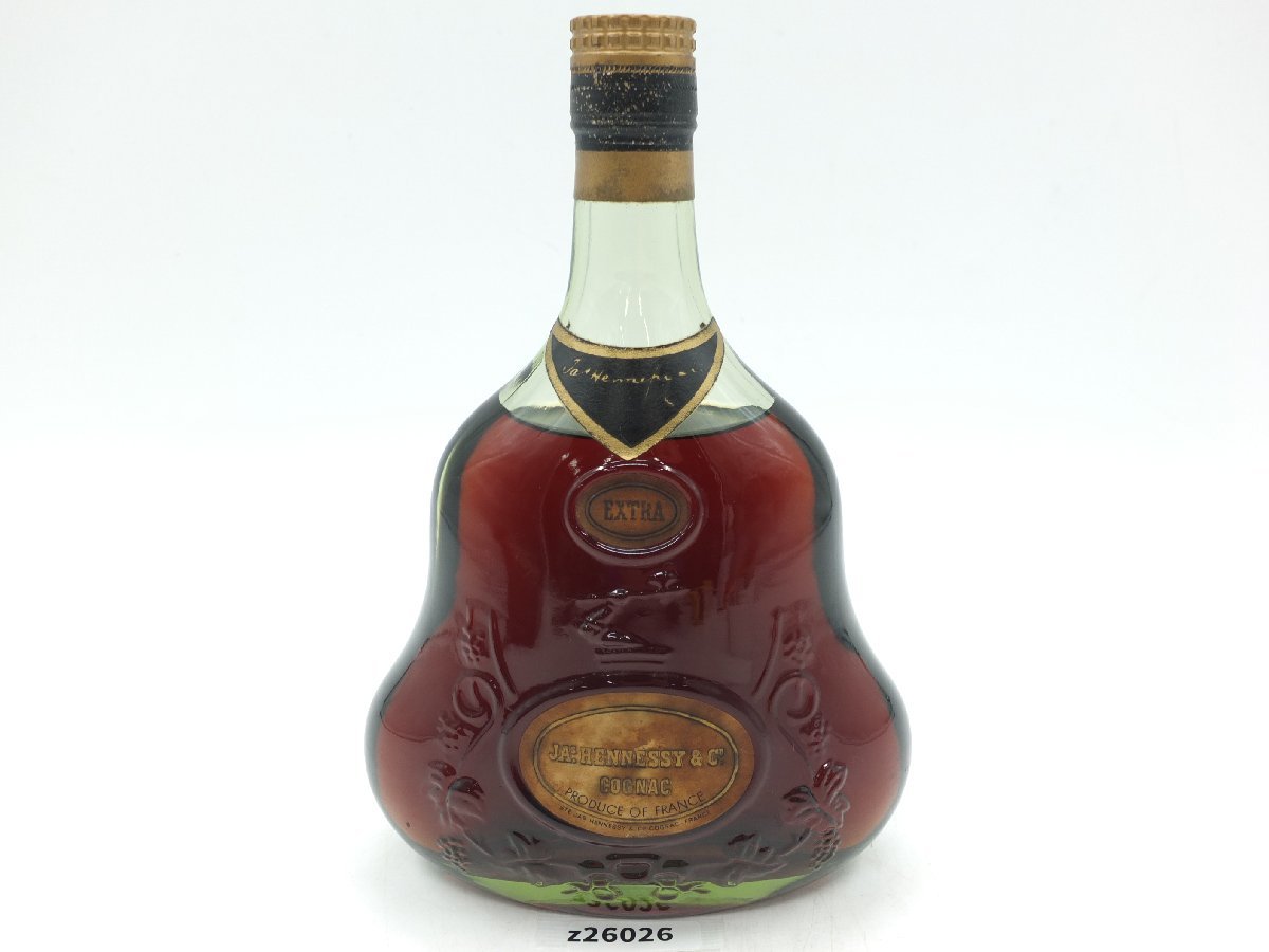 【z26026】新品・未開栓 Hennessy ヘネシー XO Cognac JA's ジャズ コニャック ブランデー グリーンボトル 金キャップ 700ml 格安スタート_画像1