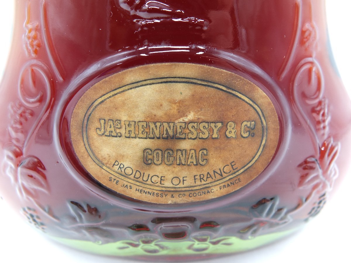 【z26026】新品・未開栓 Hennessy ヘネシー XO Cognac JA's ジャズ コニャック ブランデー グリーンボトル 金キャップ 700ml 格安スタート_画像3
