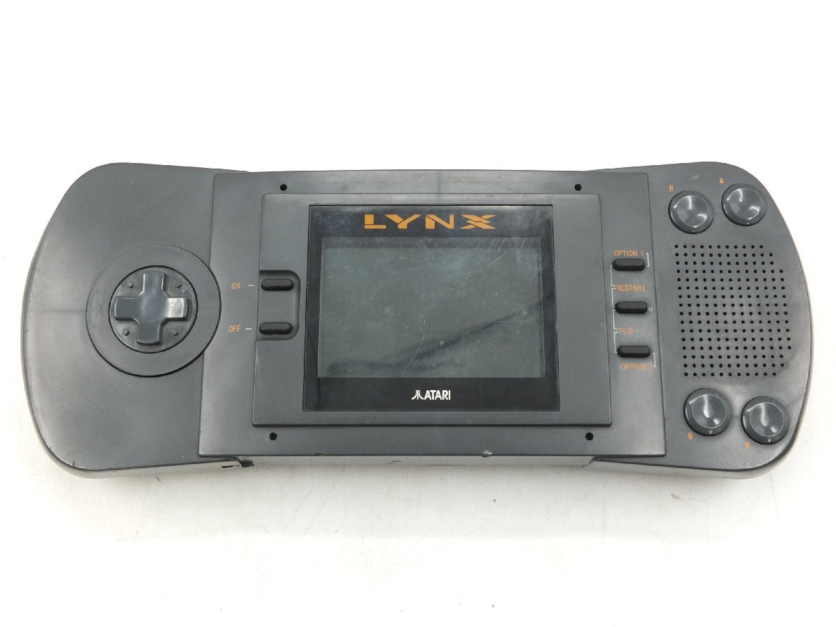 【z26206】 ATARI LYNX アタリ リンクス ゲーム機 本体 ジャンク品 格安スタート_画像2