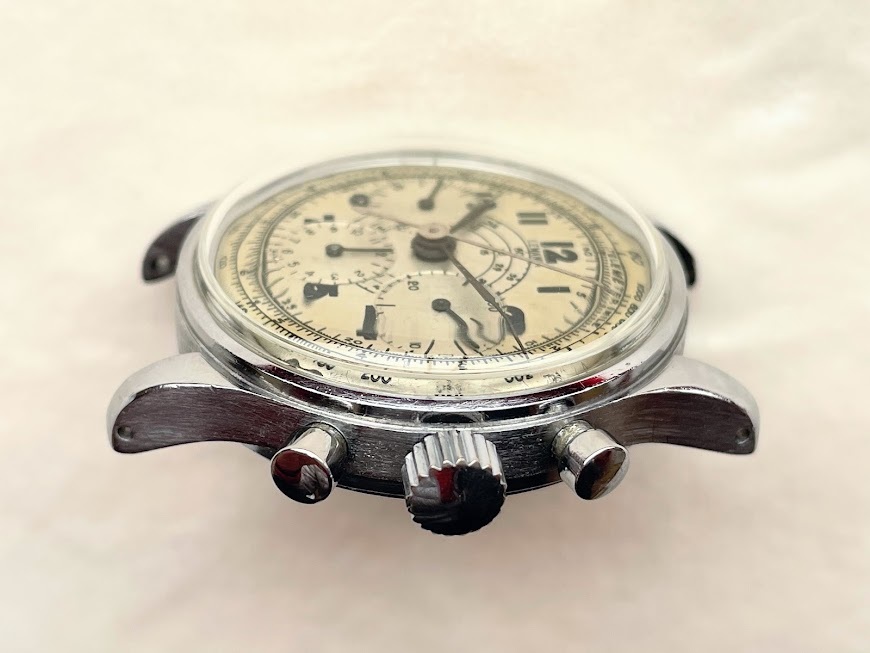 １９４０～５０年代　　LEMANIA　　　Chronograph　　　ジャンク品　　　_画像3