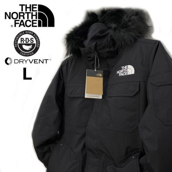 1円～!売切!【正規新品】THE NORTH FACE GOTHAM JACKET III ゴッサム ダウンジャケット US限定 高品質 550 防寒 撥水(L)黒 ② 190122-175_画像2