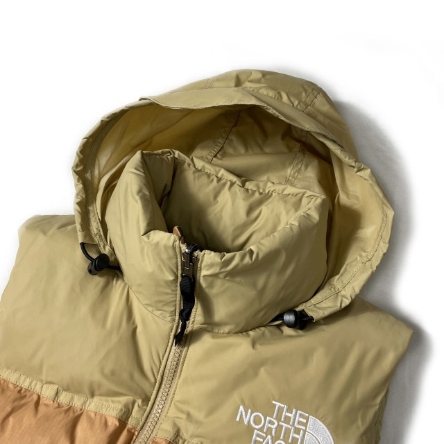 1円～!売切!【正規新品】THE NORTH FACE◆W 1996 RETRO NUPTSE VEST ダウンベスト ヌプシ US限定 最新 パッカブル(S)ベージュ 190122-115_画像5