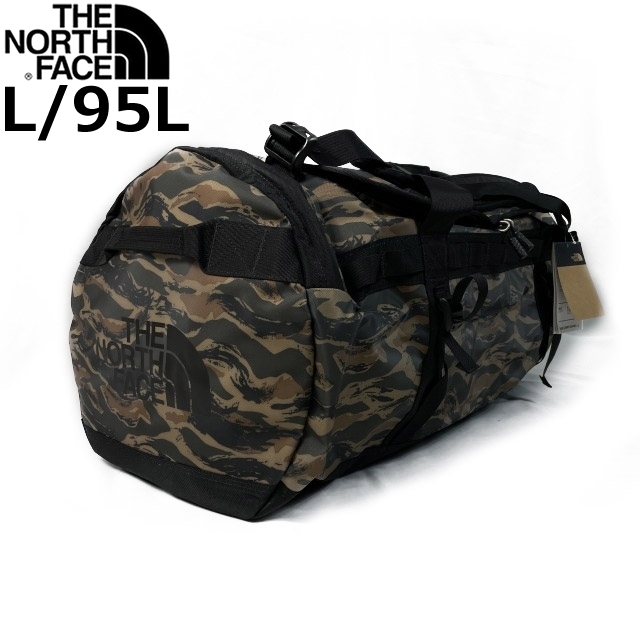 1円～!売切!【正規新品】THE NORTH FACE◆BASE CAMP DUFFEL ボストンバック リュック バックパック US限定 旅行(L/95L)緑 迷彩 180626-65_画像2