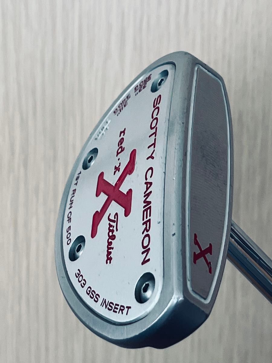 scotty cameron red-x2限定　1st run of 500 red-x2