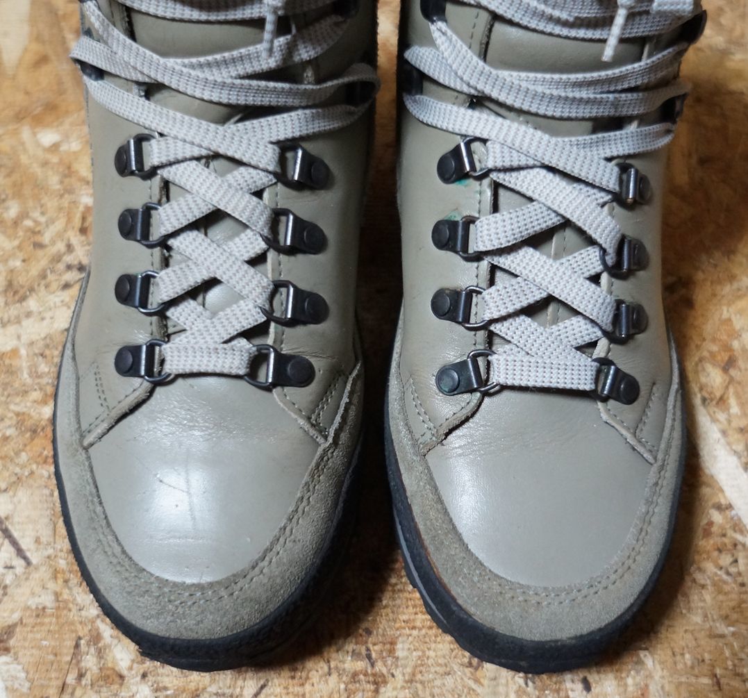  Германия производства hanwag натуральная кожа треккинг ботинки размер 7 альпинизм обувь рукоятка wagMADE IN GARMANY