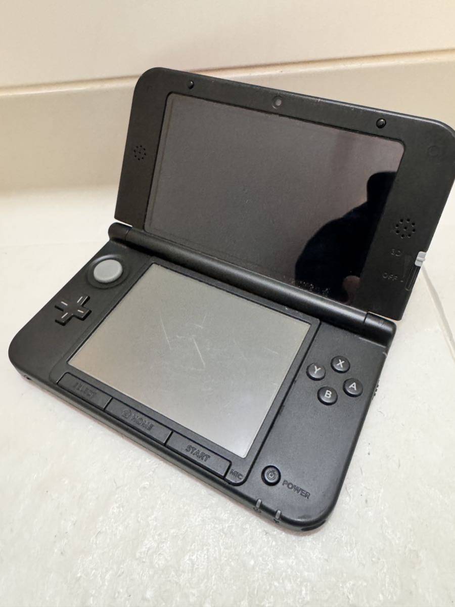 1円 スタート ★ 人気 ニンテンドー3DS LL 3DSLL 任天堂 Nintendo レッド ブラック 初期化済 希少 ゲーム _画像5