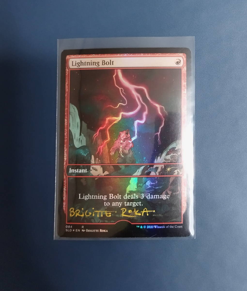 Yahoo!オークション - MTG 稲妻 foil アーティストプルーフ SLD Yahoo!オークション - MTG 稲妻 foil アーティストプルーフ SLD