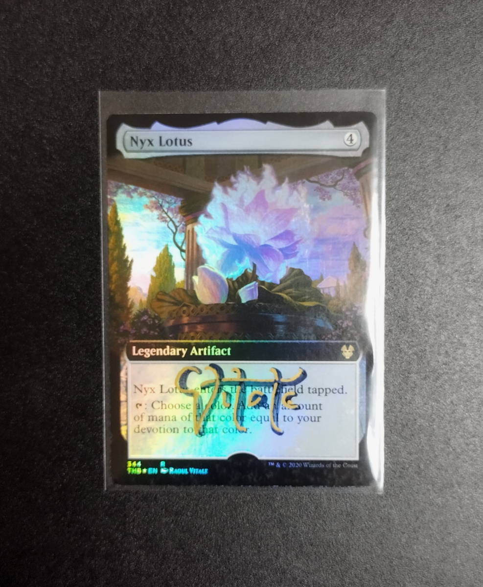 MTG ニクスの睡蓮 拡張 foil アーティストプルーフ_画像2