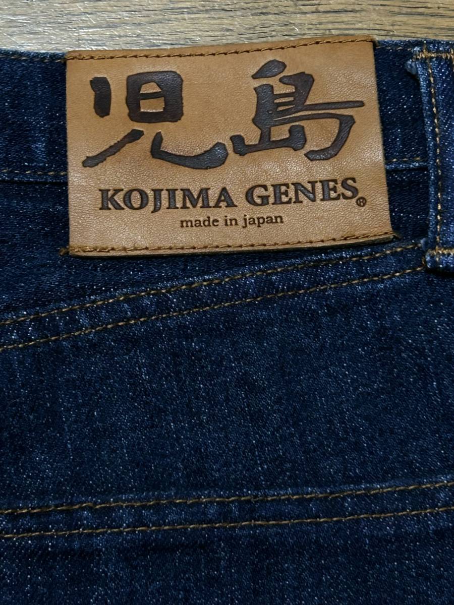 ※児島ジーンズ KOJIMA GENES セルビッチ デニムパンツ 濃紺 日本製 大きいサイズ 36 　　　　　 BJBD.B_画像8