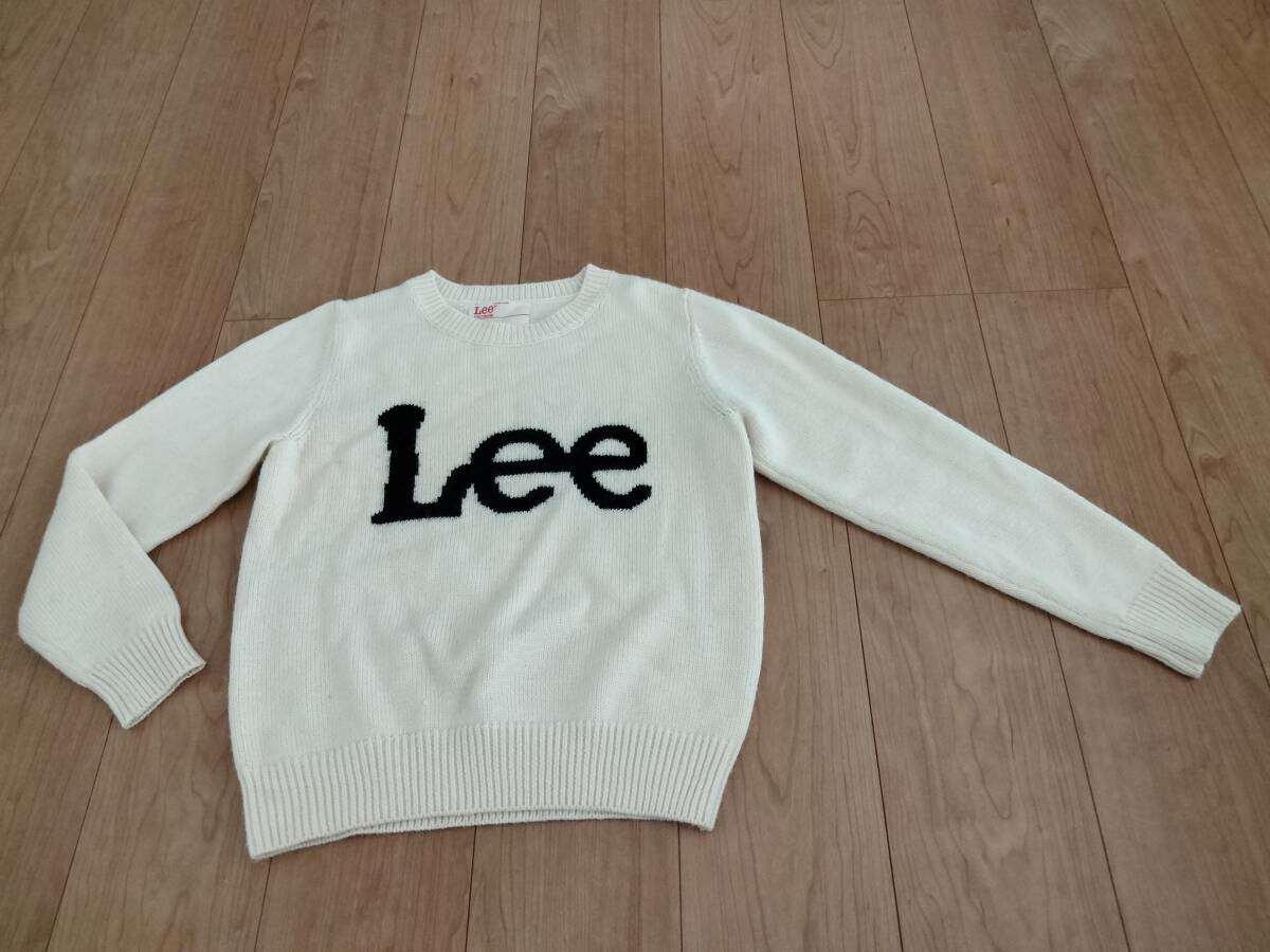 Lee Lee Lee Logo Logo вязаный свитер