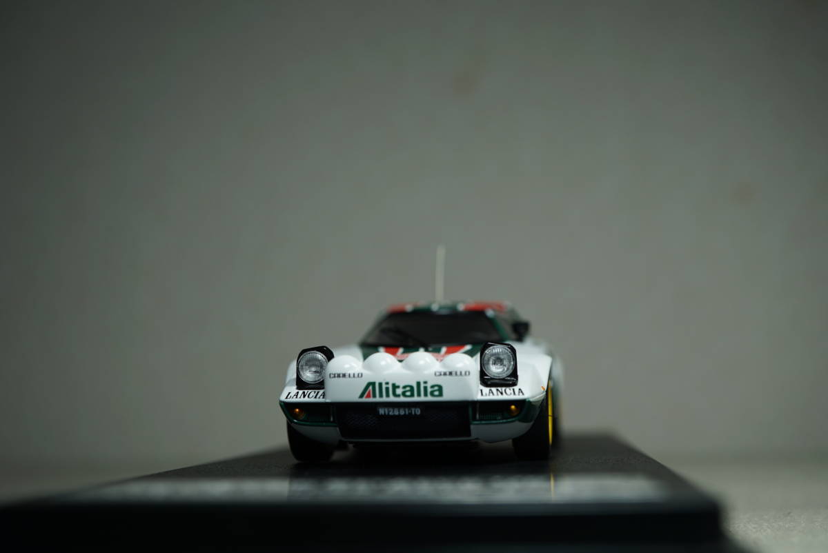 1/43 ワルデガルド モンテ 2位 hpi Lancia Stratos HF #6 Waldegard 1976 Monte Carlo 2nd ランチア ストラトス アリタリア_画像5