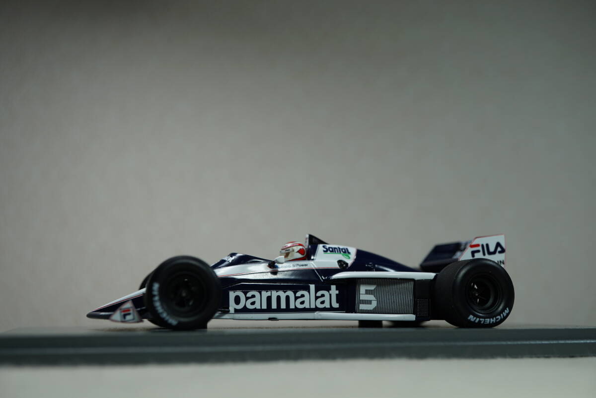 1/43 ピケ イタリア 優勝 spark Brabham BT52B BMW #5 Piquet 1983 Italian GP winner ブラバム Parmalat パルマラット FILA フィラ BT52 B_画像1