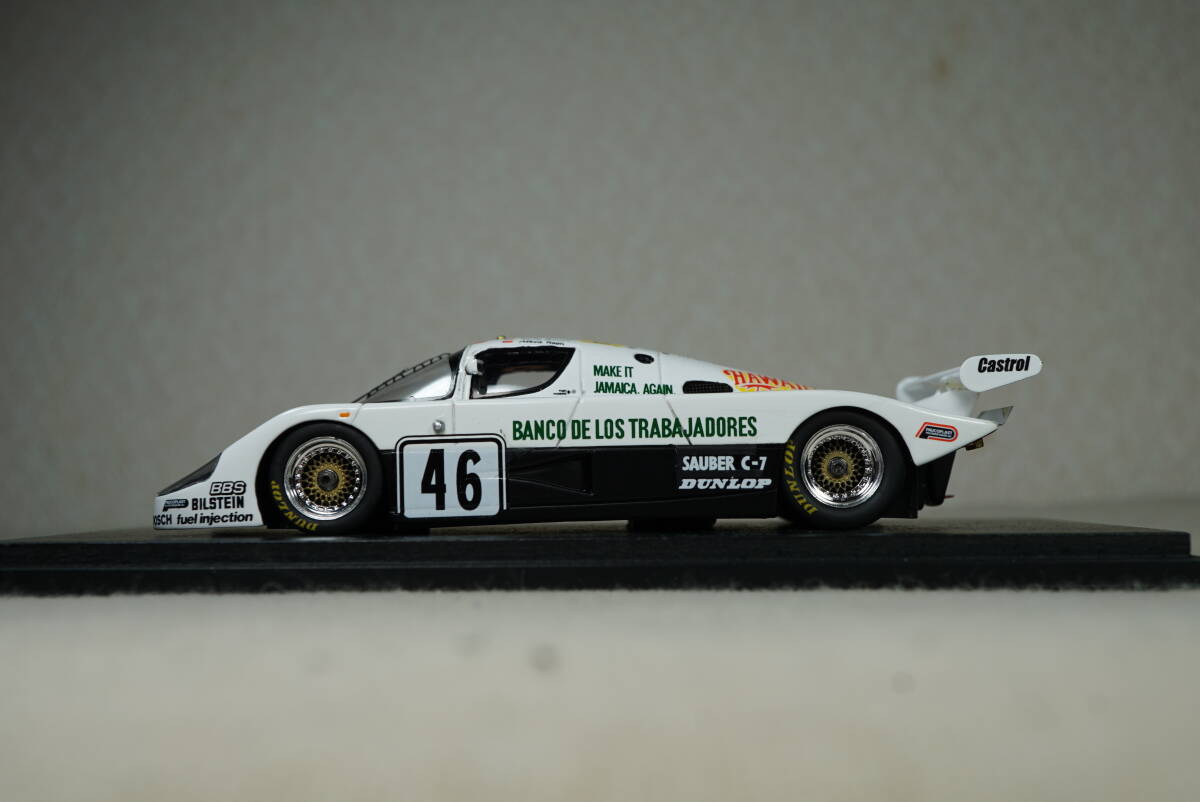 1/43 ルマン spark Sauber C7 BMW #46 1983 Le Mans 24h 9th 1/43 ルマン spark Sauber C7 BMW #46 1983 Le Mans 24h 9th