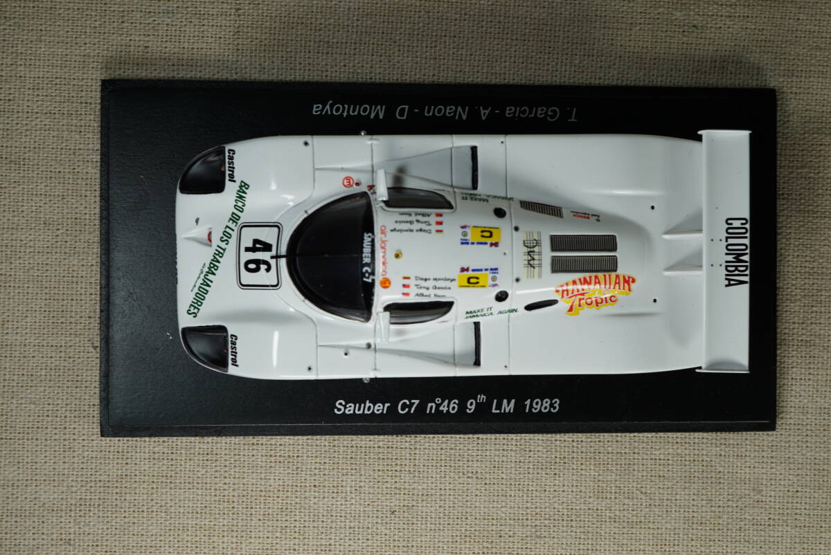 1/43 ルマン spark Sauber C7 BMW #46 1983 Le Mans 24h 9th ザウバー M1 M88 C-7 :: Yahoo!Auction|DEJAPAN - Bid and Buy Japan with 0% commission 1/43 ルマン spark Sauber C7 BMW #46 1983 Le Mans 24h 9th ザウバー M1 M88 C-7 :: Yahoo!Auction|DEJAPAN - Bid and Buy Japan with 0% commission