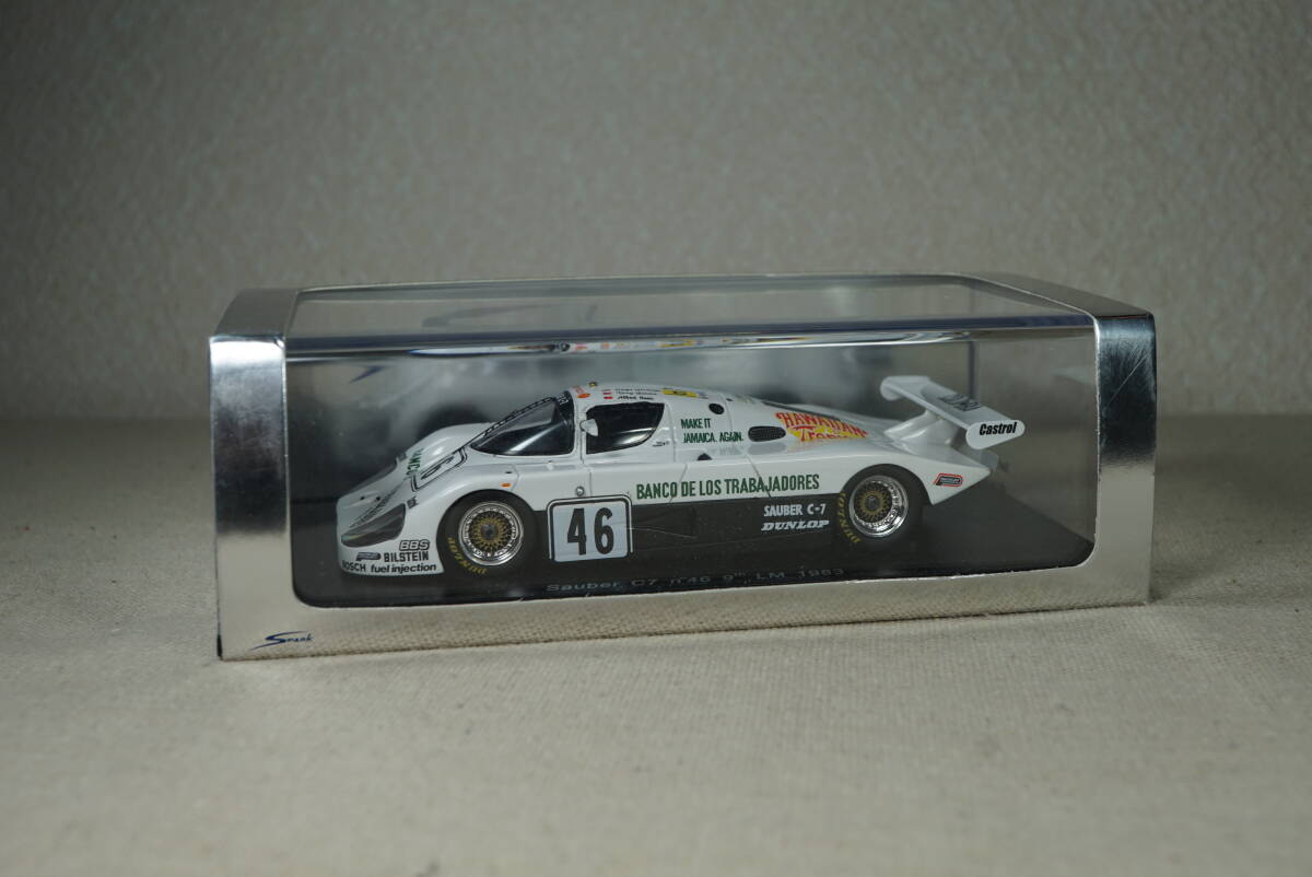 1/43 ルマン spark Sauber C7 BMW #46 1983 Le Mans 24h 9th ザウバー M1 M88 C-7 :: Yahoo!Auction|DEJAPAN - Bid and Buy Japan with 0% commission 1/43 ルマン spark Sauber C7 BMW #46 1983 Le Mans 24h 9th ザウバー M1 M88 C-7 :: Yahoo!Auction|DEJAPAN - Bid and Buy Japan with 0% commission